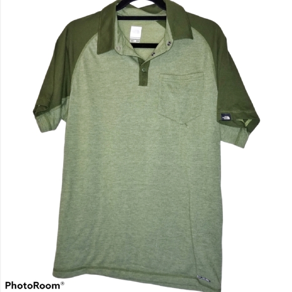 The North Face Other - The North Face polo tee shirt green